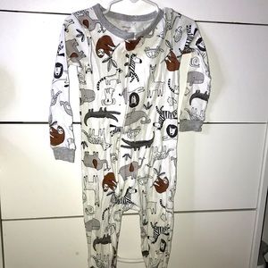 Jungle onesie pajamas